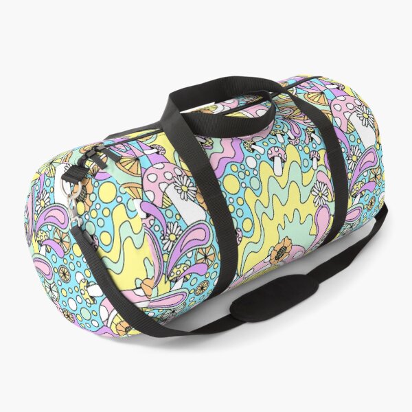 "pastel psychedelic " Duffle Bag for Sale by B0red Redbubble