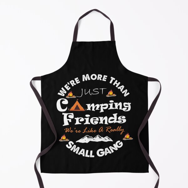 Item preview, We're More Than Just Camping Friends We're Like A Really Small Gang Essential T-Shirt designed and sold by sirrab.