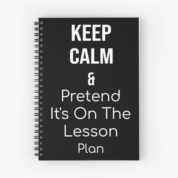 Item preview, Keep calm and pretend it's on the lesson plan designed and sold by yusufdehbi.