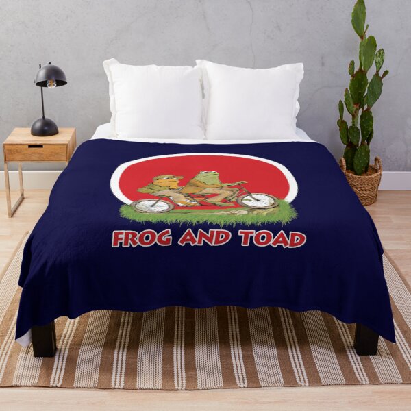 Item preview, frog and toad on the bike in Red Circle designed and sold by FlareCraftStudio.