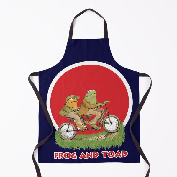 Item preview, frog and toad on the bike in Red Circle designed and sold by WhyNotStore.