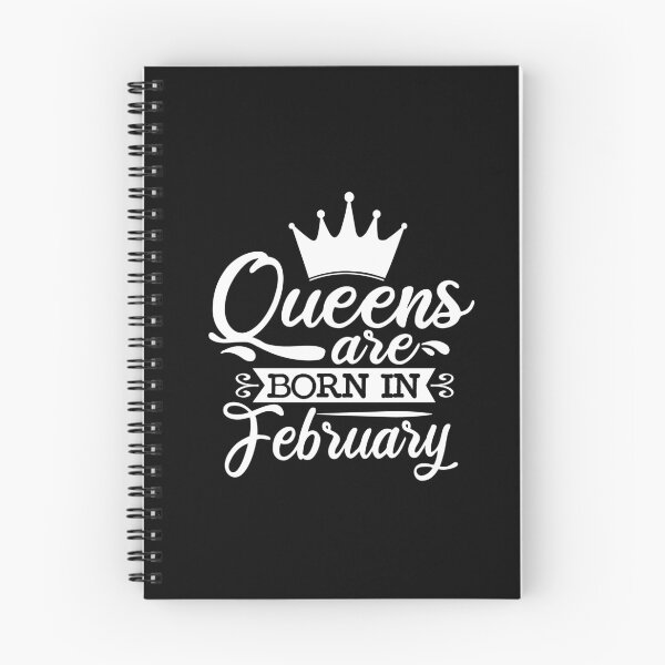 Item preview, Queens Are Born In February With Crown | Birthdays designed and sold by SerendipityNow.
