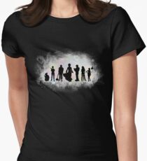 The Endless Silhouettes - Colorful Cosmos Women's Fitted T-Shirt