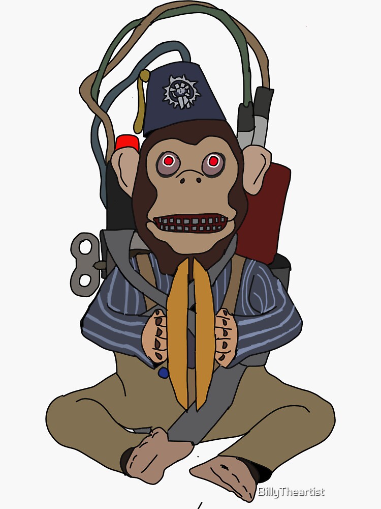 Monkey bomb Sticker