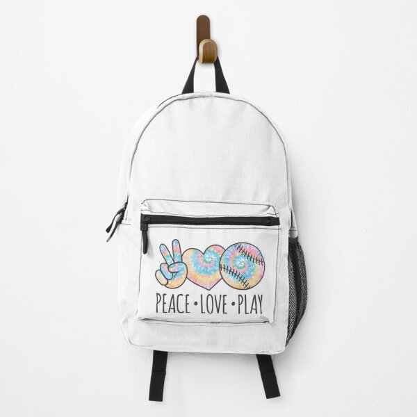 Item preview, Peace Love Play Softball designed and sold by prettyletters.