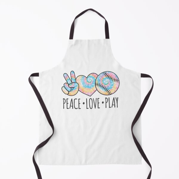 Item preview, Peace Love Play Softball designed and sold by prettyletters.
