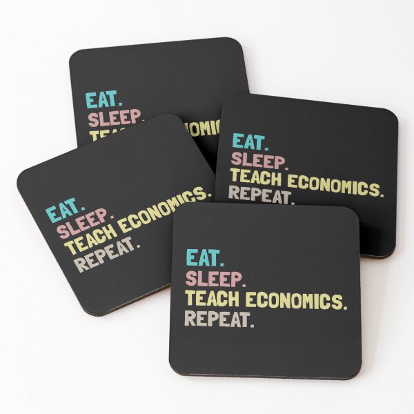 Item preview, Eat Sleep Teach Economics Repeat designed and sold by Life Shop.