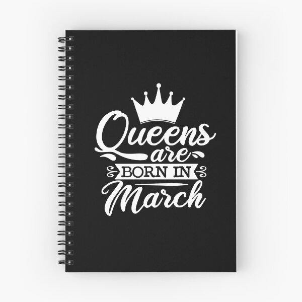 Item preview, Queens Are Born In March With Crown | Birthdays designed and sold by SerendipityNow.