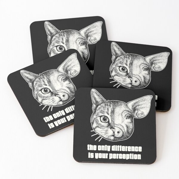 Item preview, The Only Difference Is Your Perception - Cat / Pig designed and sold by lichthaus.