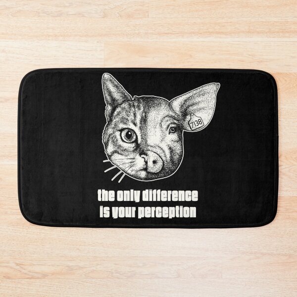Item preview, The Only Difference Is Your Perception - Cat / Pig designed and sold by lichthaus.