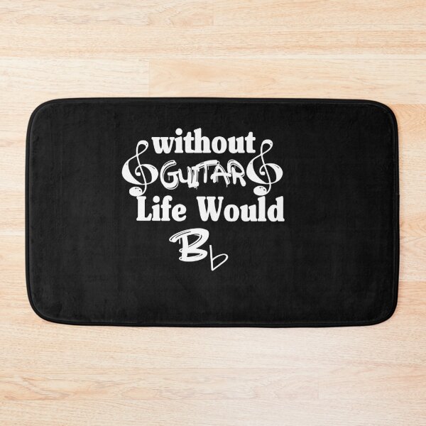 Item preview,   Without guitar Life Would Be Flat  designed and sold by HananDesign13.