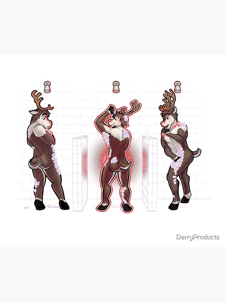 Rudolph's Shiny Shower by DerryProducts