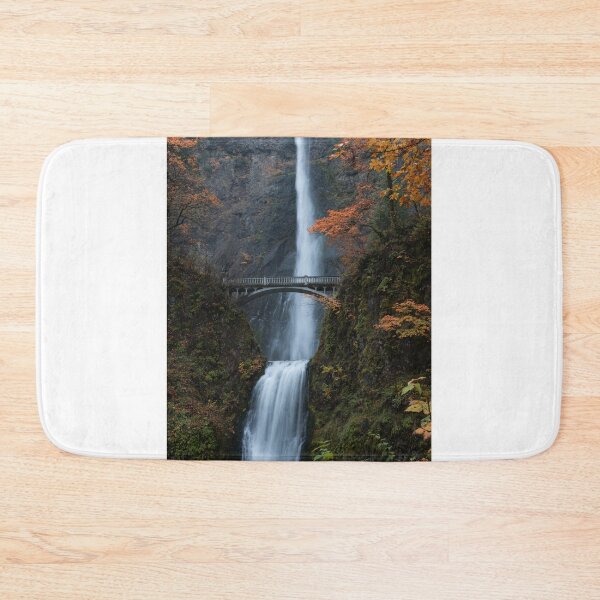 Item preview, Autumn at Multnomah Falls designed and sold by NicholasSteven.
