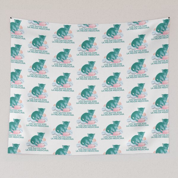 Item preview, Los Gatos Son La Mejor Medicina designed and sold by jancini.