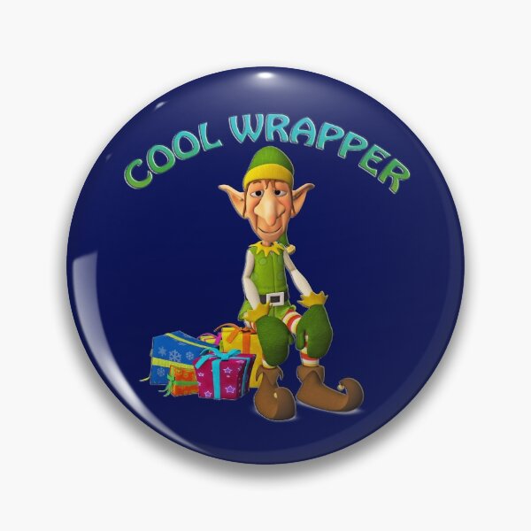 Artikelvorschau, Cooler Wrapper Lustiger Weihnachtself mit verpackten Geschenken entworfen und verkauft von UrTops.