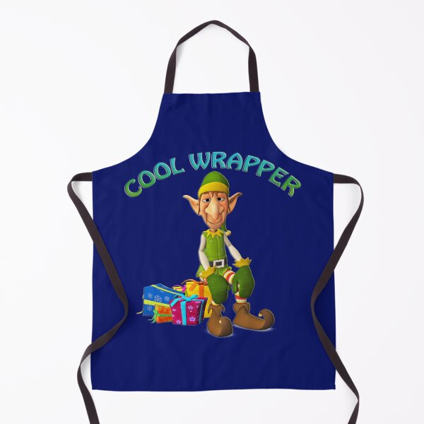Item preview, Cool Wrapper Funny Xmas Elf with Wrapped Gifts designed and sold by UrTops.