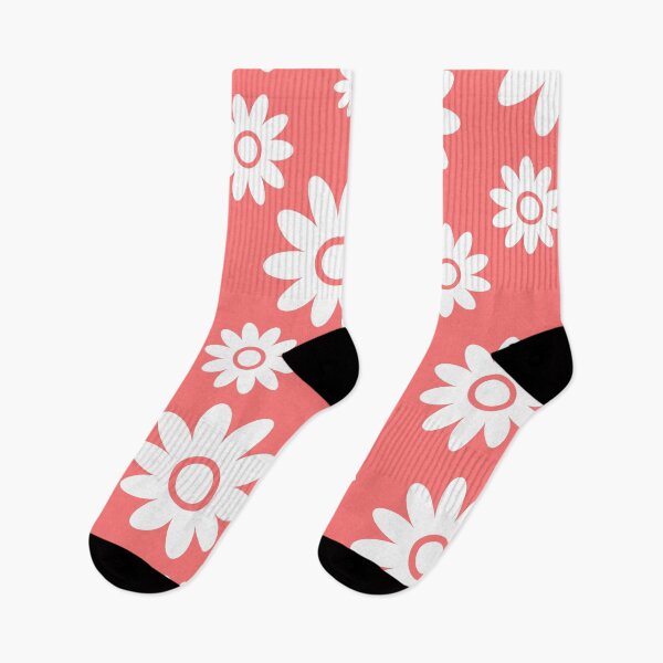 Aperçu de l'œuvre Pink Fun daisy style flower pattern créée et vendue par ImageNugget.