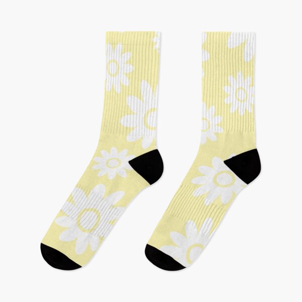 Aperçu de l'œuvre Cream Fun daisy style flower pattern créée et vendue par ImageNugget.