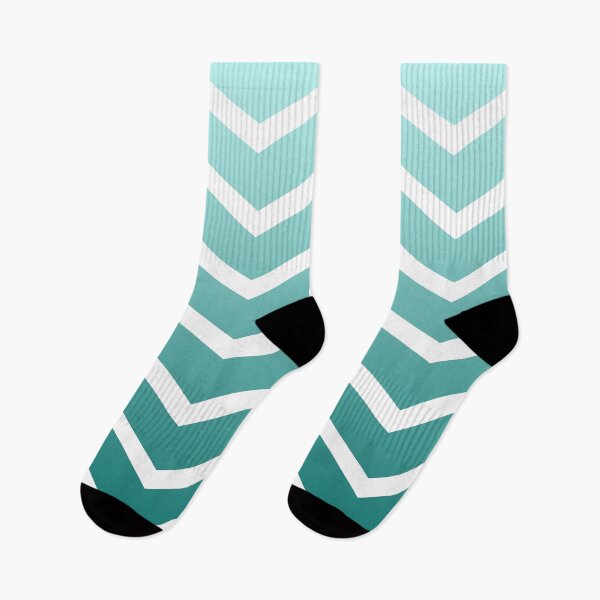Artikelvorschau, Teal Ombre Fade Chevrons entworfen und verkauft von ImageNugget.
