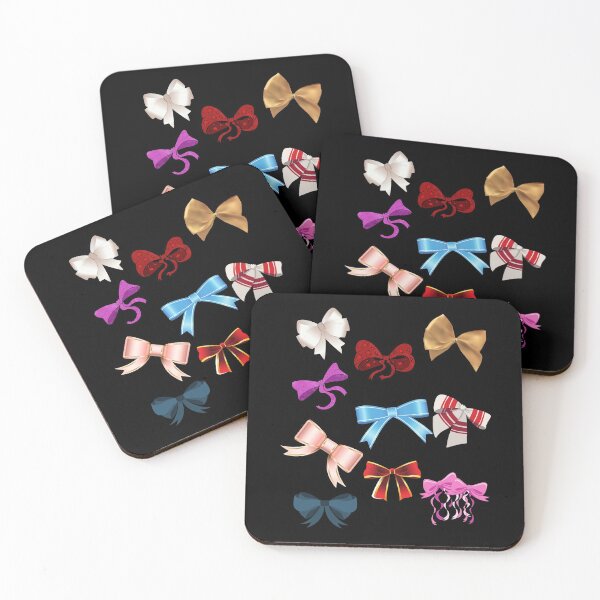 Item preview, Bow, bows, bows-Black Background  designed and sold by Trendi61.