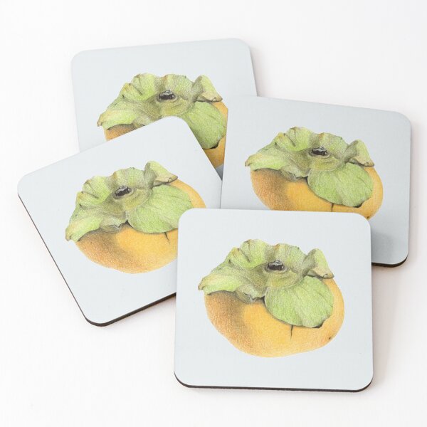 Item preview, Persimmon. Hand drawn botanical illustration. designed and sold by Antonina Sotnikova.
