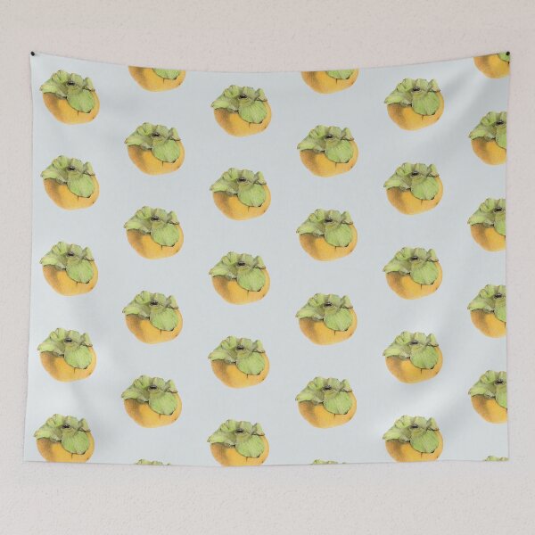 Item preview, Persimmon. Hand drawn botanical illustration. designed and sold by Antonina Sotnikova.