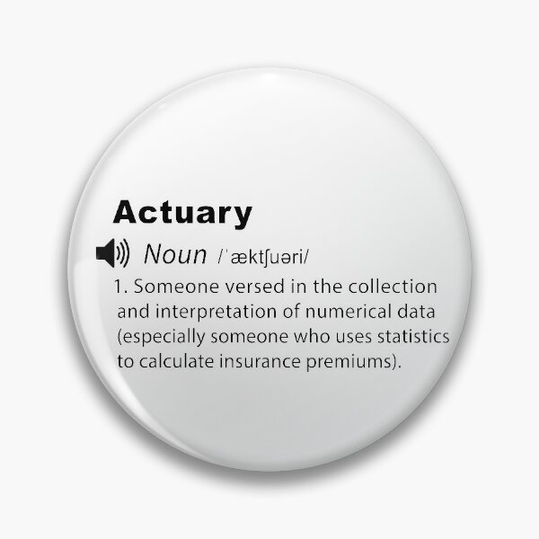 Item preview, Funny actuary definition Gift  statistician present  designed and sold by Ghostmirou.