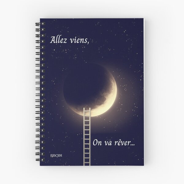 Item preview, Notebook Come on let's dream designed and sold by EjdCjdR.