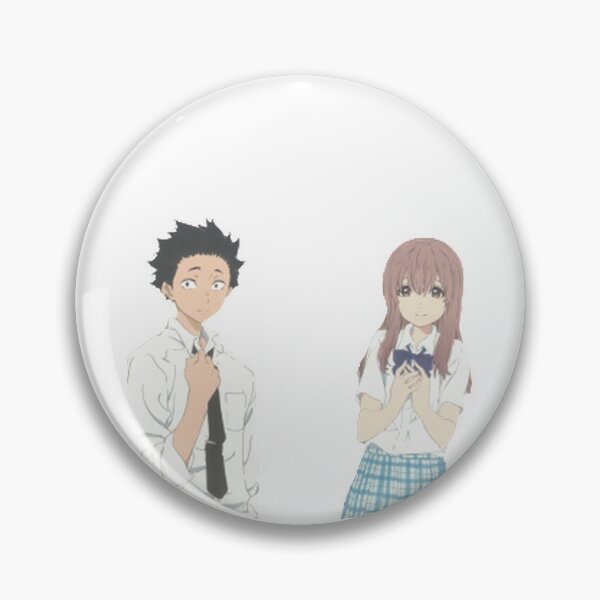 Item preview, Shouka Nishimiya and Shoya Ishida From A Silent Voice designed and sold by DENASANIMEARTZ.