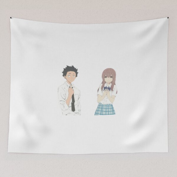 Item preview, Shouka Nishimiya and Shoya Ishida From A Silent Voice designed and sold by DENASANIMEARTZ.