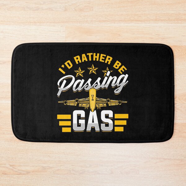 Item preview, I'd Rather Be Passing Gas Funny Airplane Pilot Pun designed and sold by perfectpresents.