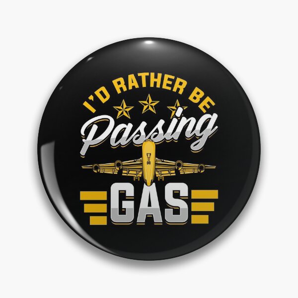 Item preview, I'd Rather Be Passing Gas Funny Airplane Pilot Pun designed and sold by perfectpresents.
