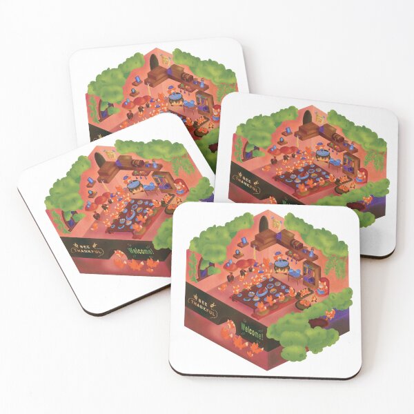 Item preview, Isometric Fox Thanksgiving  designed and sold by brieheart.