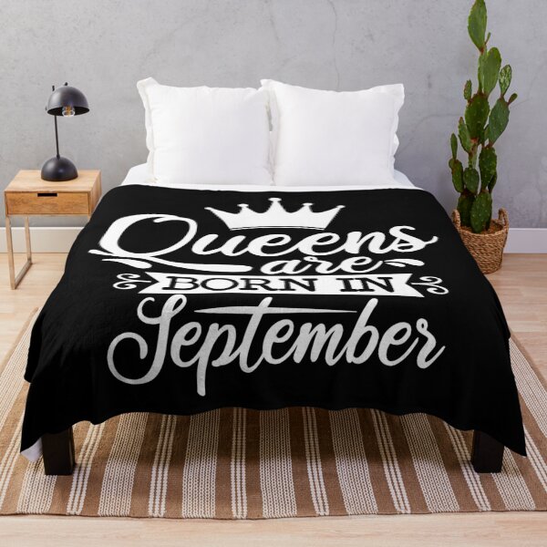 Item preview, Queens Are Born In September With Crown | Birthdays designed and sold by SerendipityNow.