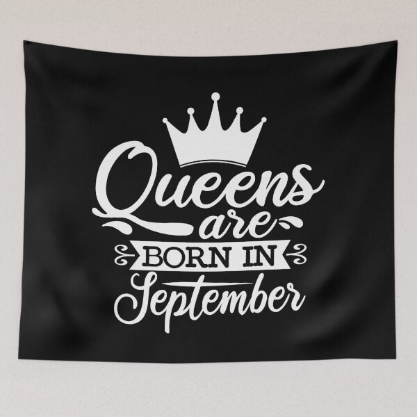 Item preview, Queens Are Born In September With Crown | Birthdays designed and sold by SerendipityNow.