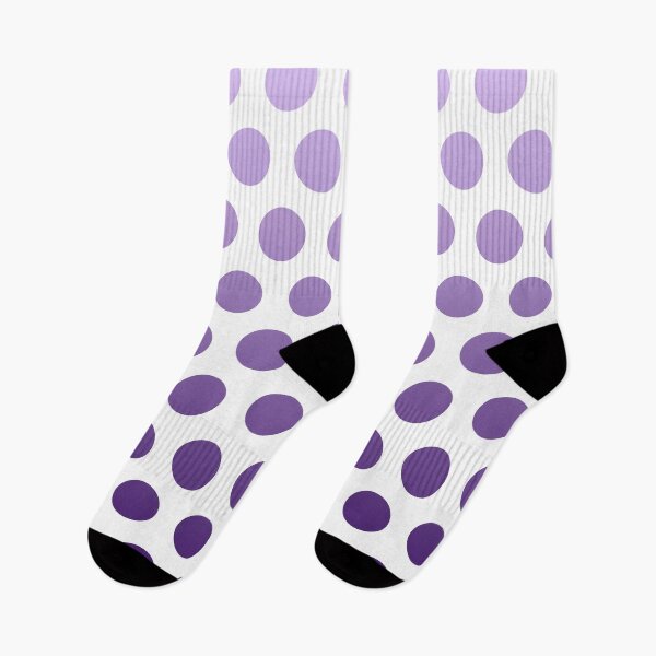 Artikelvorschau, Lila Ombre Polka Dots entworfen und verkauft von ImageNugget.
