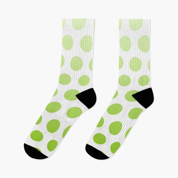 Item preview, LimeGreen Ombre Polka Dots designed and sold by ImageNugget.