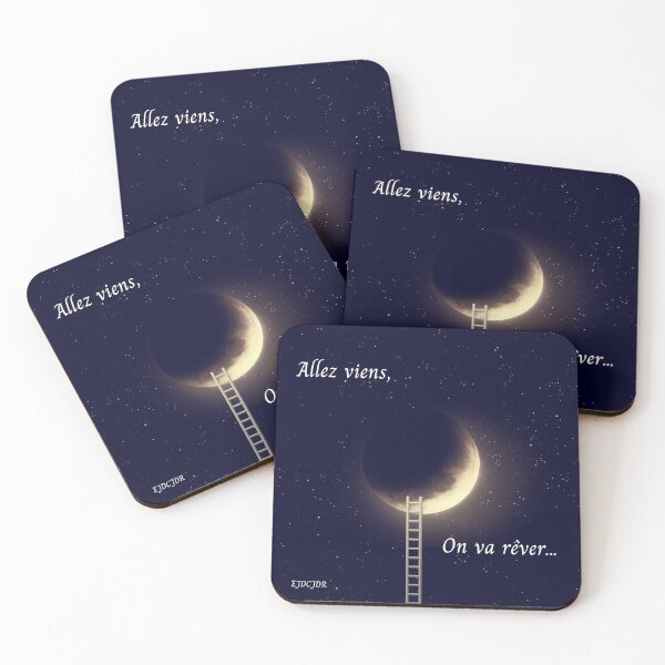 Item preview, Coasters Come on let's dream designed and sold by EjdCjdR.