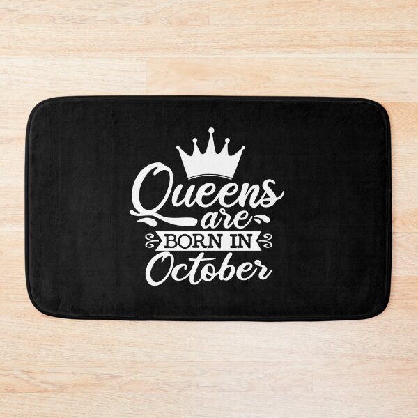 Item preview, Queens Are Born In October With Crown | Birthdays designed and sold by SerendipityNow.