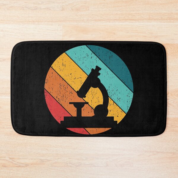 Item preview, 80s RETRO DIAGONAL SUNSET DISTRESSED MICROSCOPE SCIENCE designed and sold by Hippiesole.