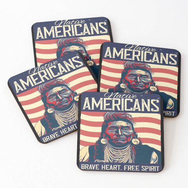Item preview, CHIEF JOSEPH-BRAVE HEART.FREE SPIRIT designed and sold by nativeStor.