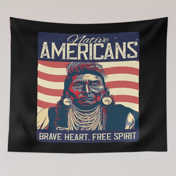 Item preview, CHIEF JOSEPH-BRAVE HEART.FREE SPIRIT designed and sold by nativeStor.