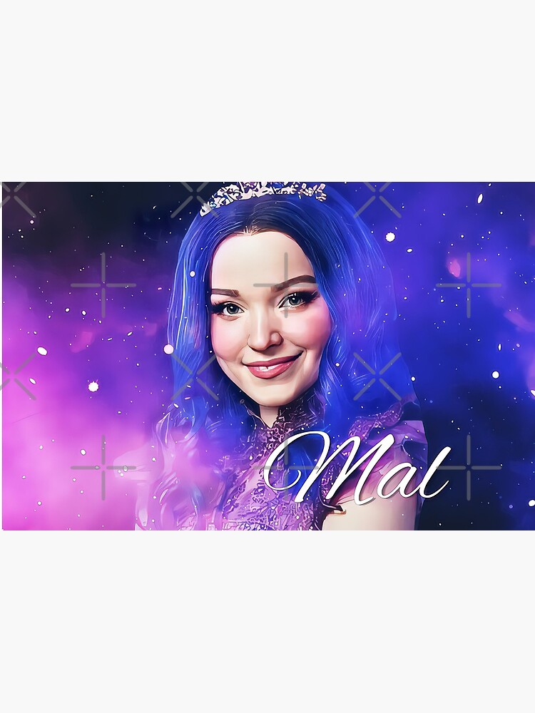 Mal Purple Queen - Descendants 3 Wedding Poster for Sale by Magical Forest