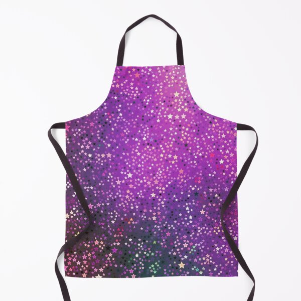 Item preview, Colorama glitter stars pink purple version designed and sold by Joie-et-Poesie.
