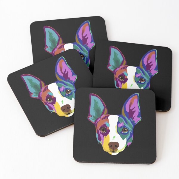 Artikelvorschau, Splash Art Rat Terrier entworfen und verkauft von UpYourSelf.