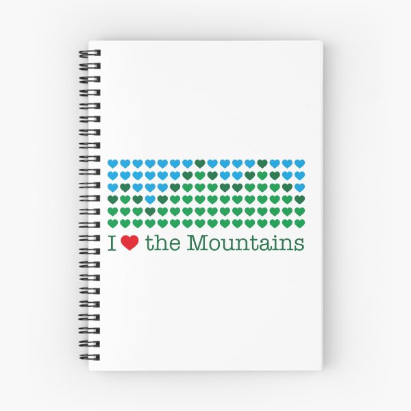 Item preview, I love the mountains V.1.2 designed and sold by marmota.