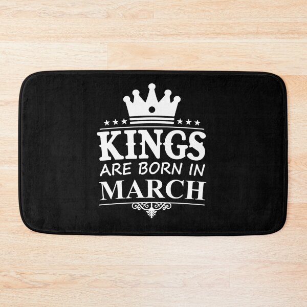 Item preview, Kings Are Born In March | Birthdays designed and sold by SerendipityNow.