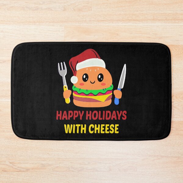Item preview, Happy holidays with cheese designed and sold by MG STORE.