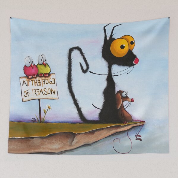 Item preview, At the Edge of Reason designed and sold by StressieCat.