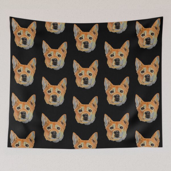 Item preview, Watercolor Carolina Dog designed and sold by alwe-designs.